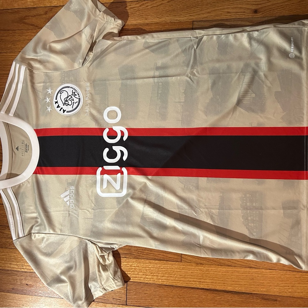 Adidas Men's Gold Soccer Jersey